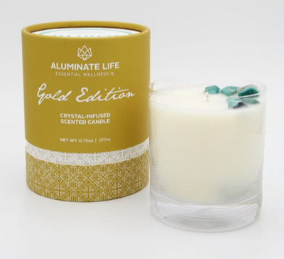 Aluminate Life Gold Edition Candle