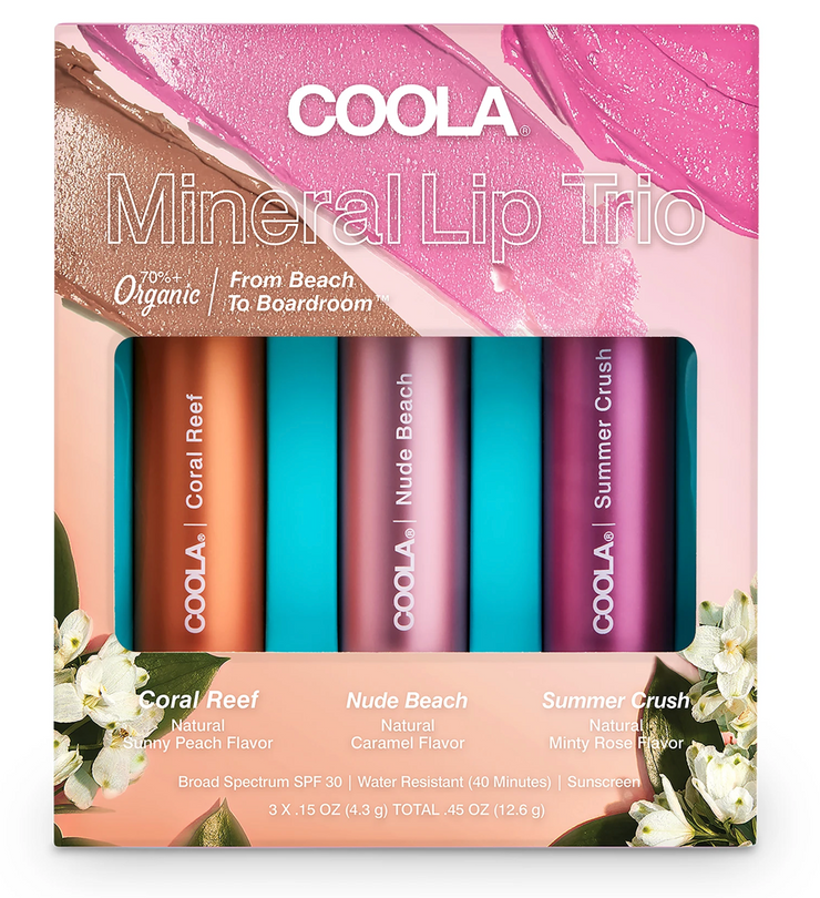 Coola Mineral Lip Trio